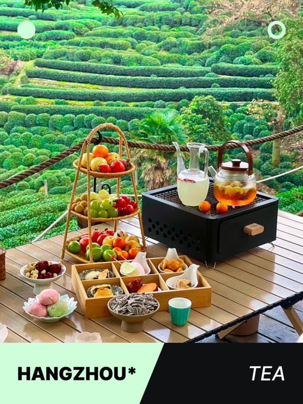 At Hangzhou: Have an afternoon tea with a local – Boil tea above the stove