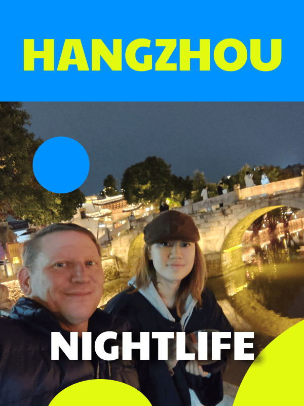 A Mystical Night Walk in Hangzhou: Wushan Bar & Night Market Experience