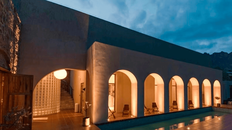 A beautiful Italian-style resort homestay in Miyun, Beijing.